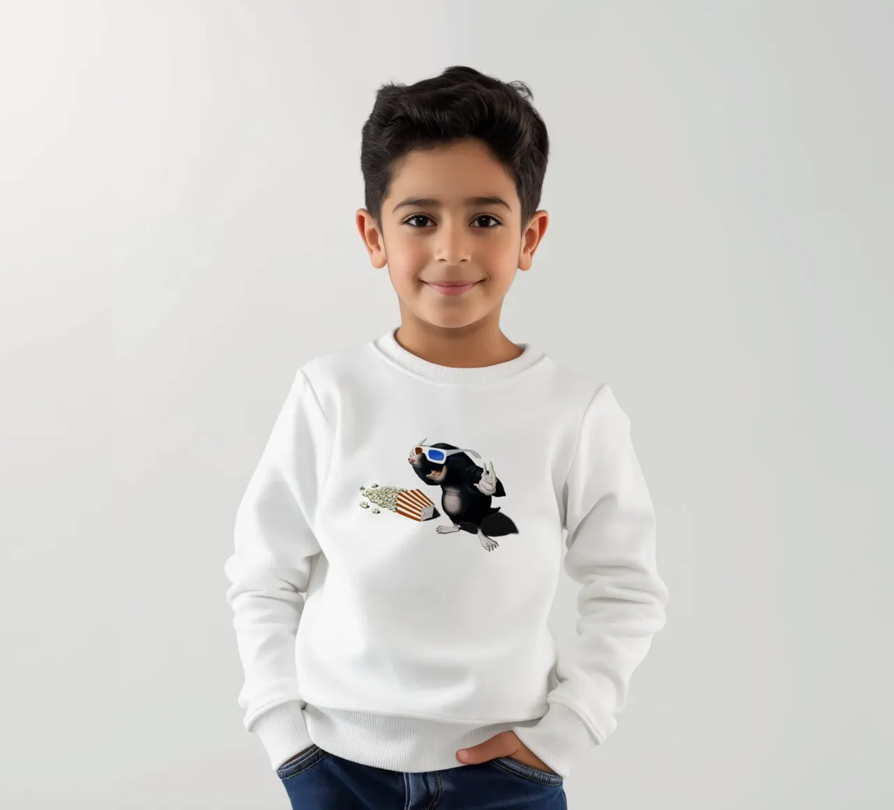 3d (Wordless) felpa bambino da Rob Art | Illustration