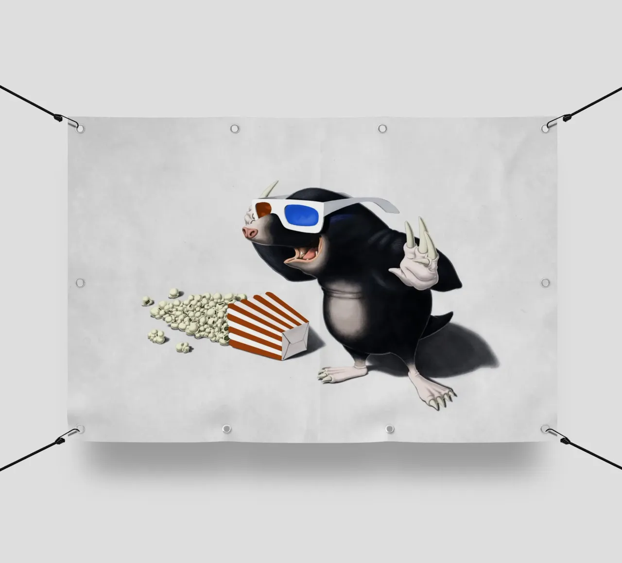 3d (Wordless) telo in pvc da Rob Art | Illustration