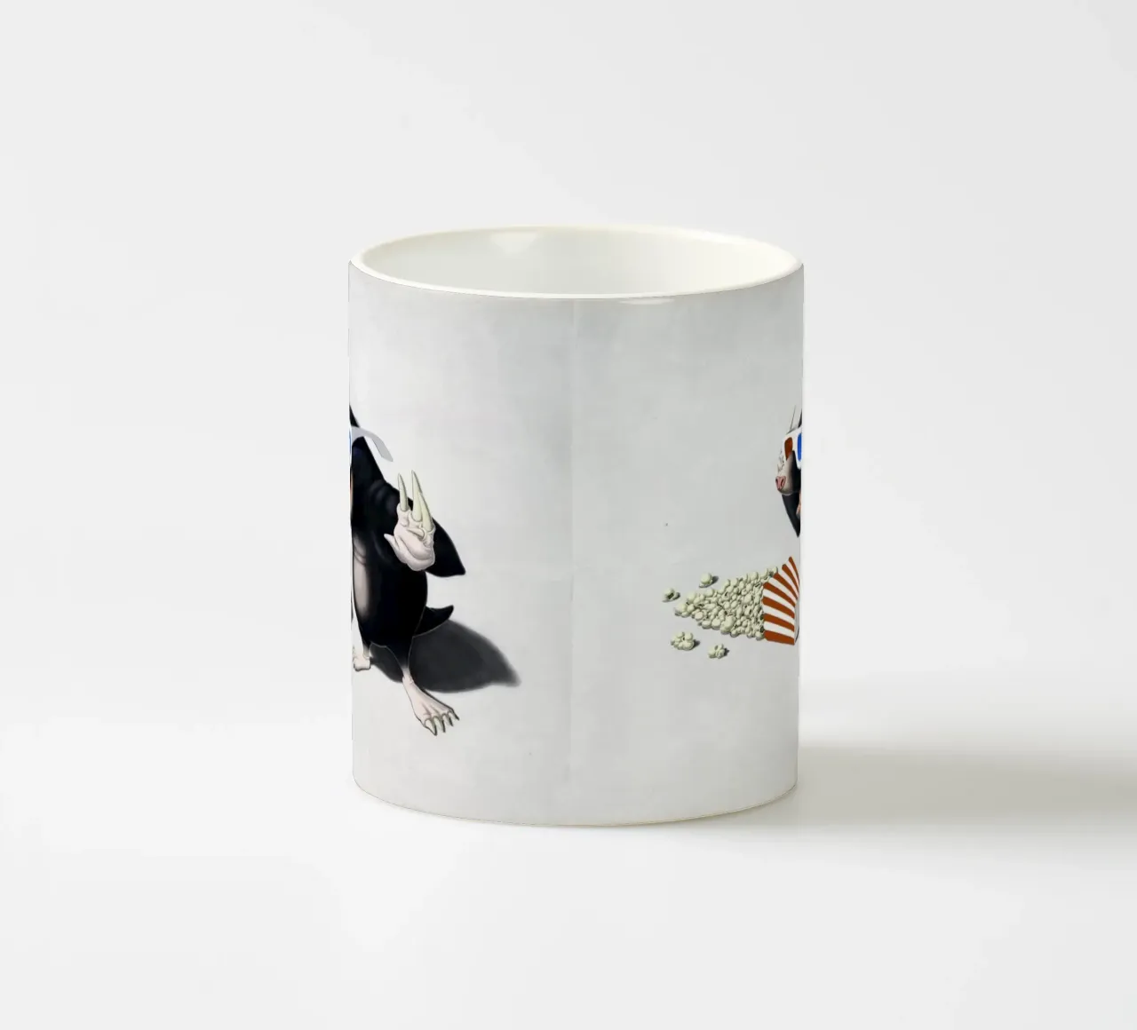 3d (Wordless) tazza in ceramica da Rob Art | Illustration