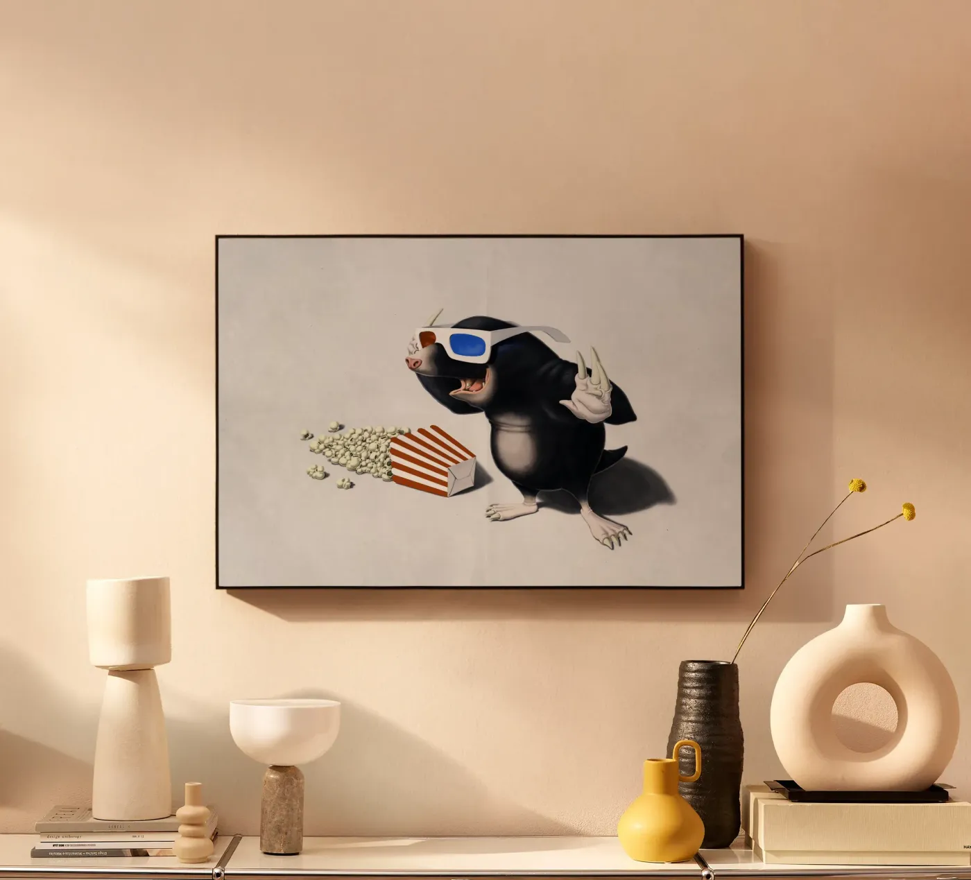 3d (Wordless) Acryl-Glas von Rob Art | Illustration