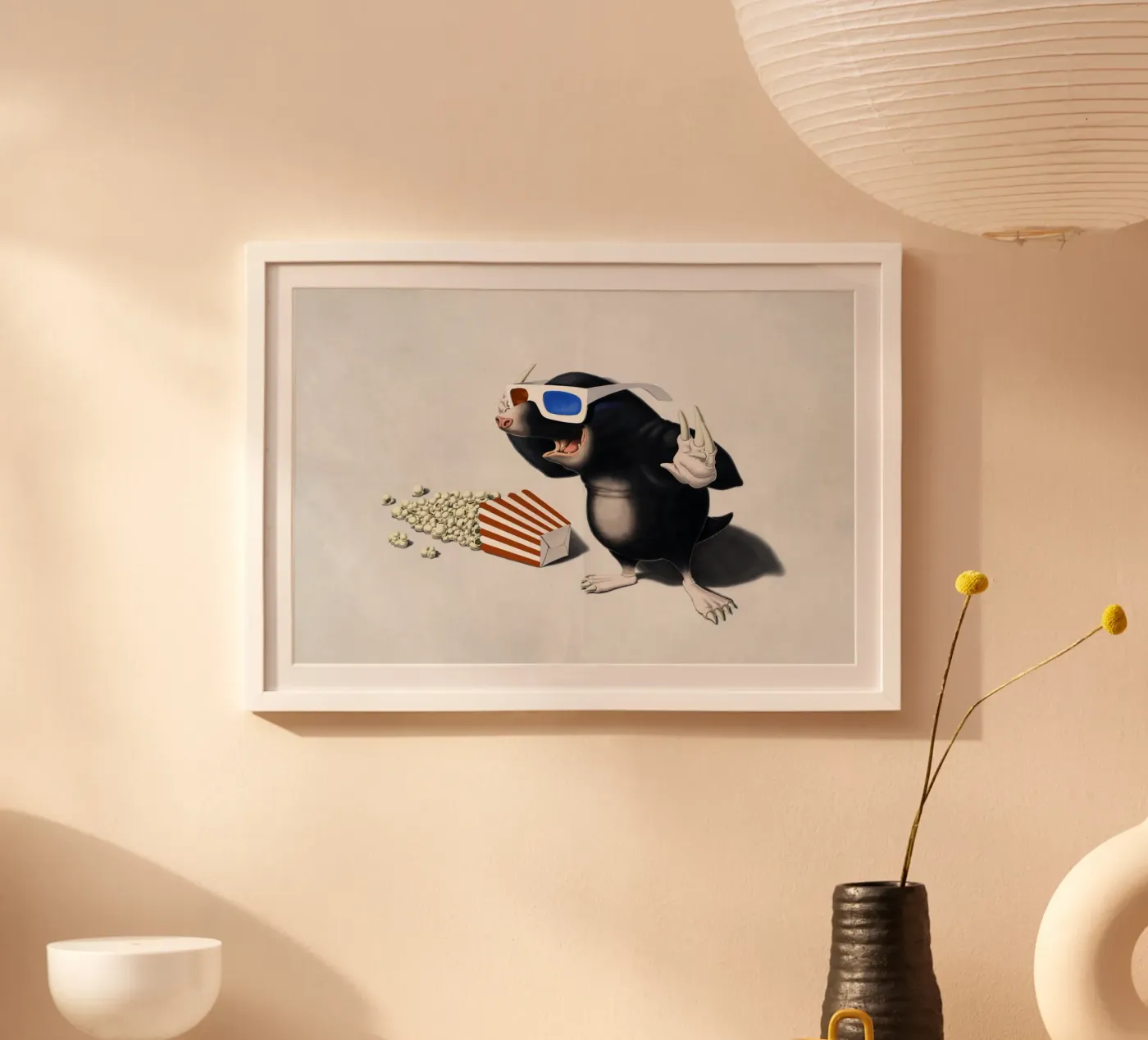 3d (Wordless) poster da Rob Art | Illustration