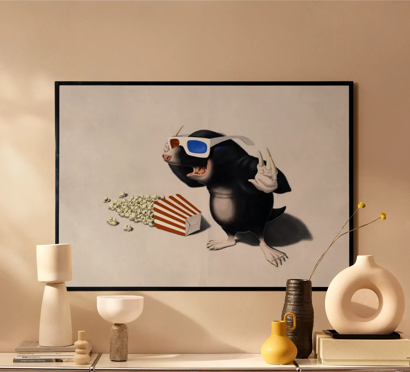 3d (Wordless) poster da Rob Art | Illustration