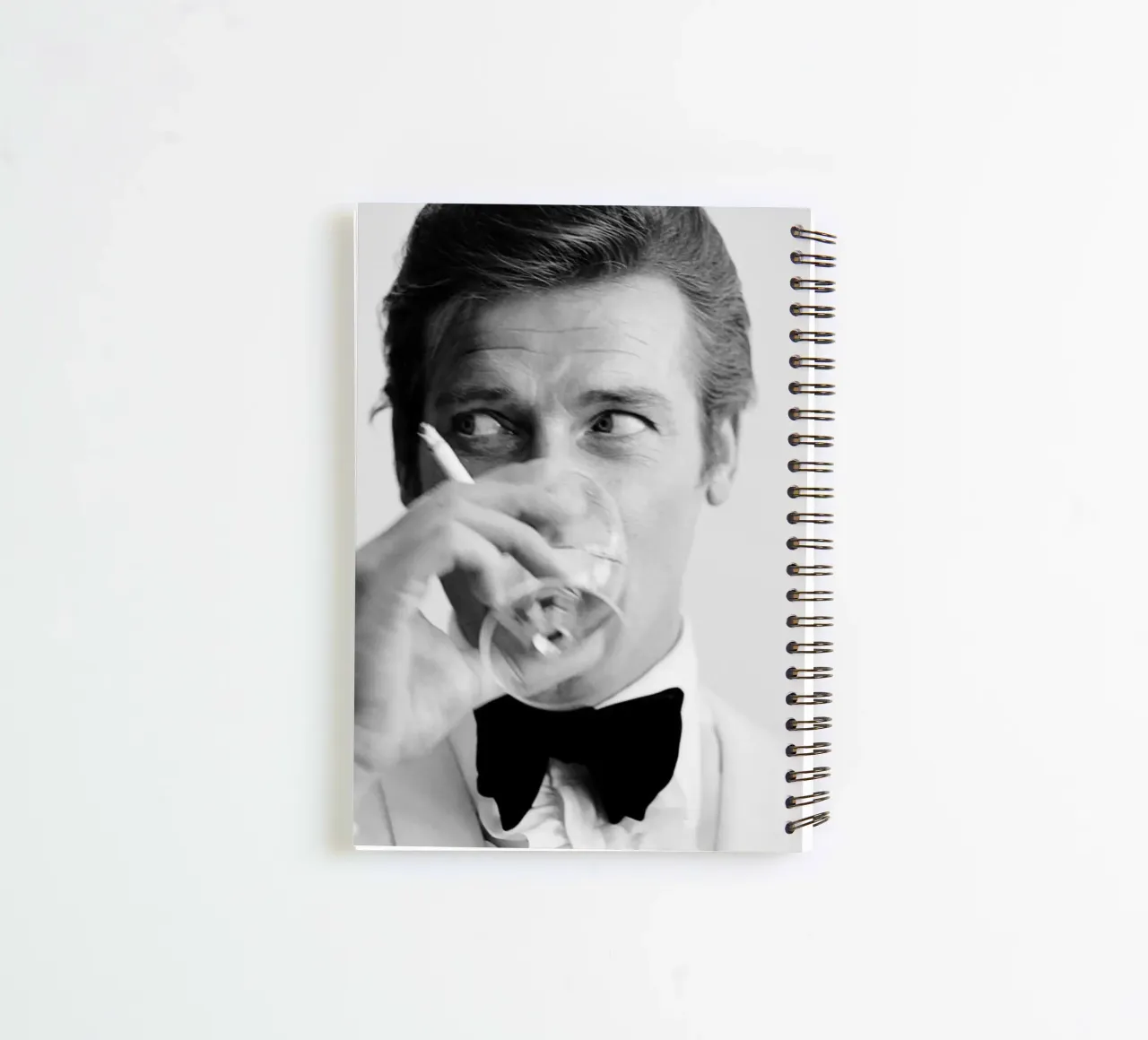 Come On Drink Martini spiral notebook by Martin studio