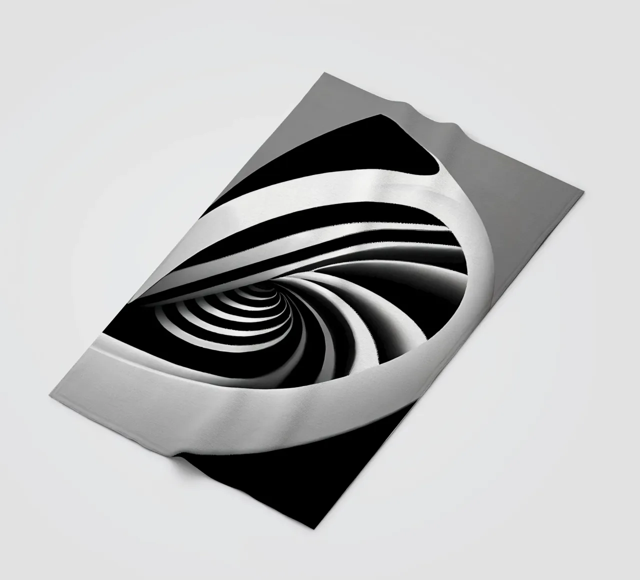 Abstrakt Treppenohr coperta in pile da kosinsart.gallery