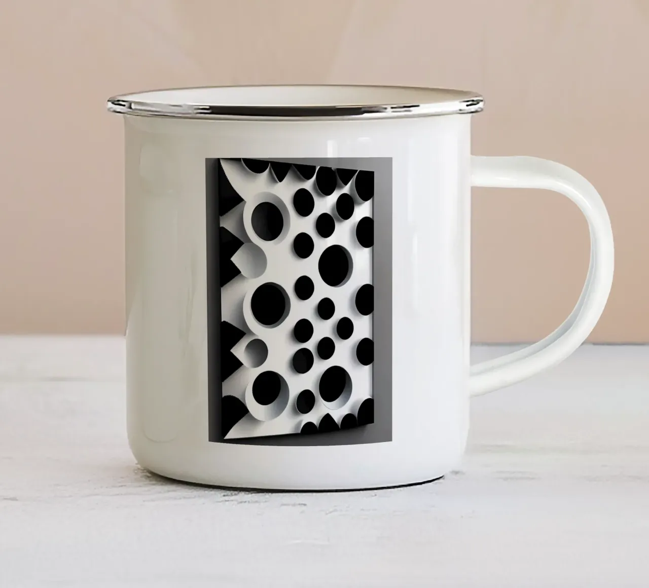 Abstrakt Wandbild tazza in smalto da kosinsart.gallery