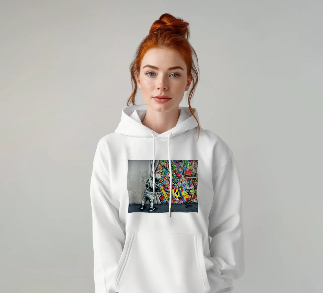 Bambini con tenda felpa con cappuccio da Martin studio