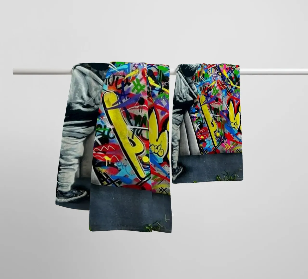 Bambini con tenda asciugamano da bagno da Martin studio