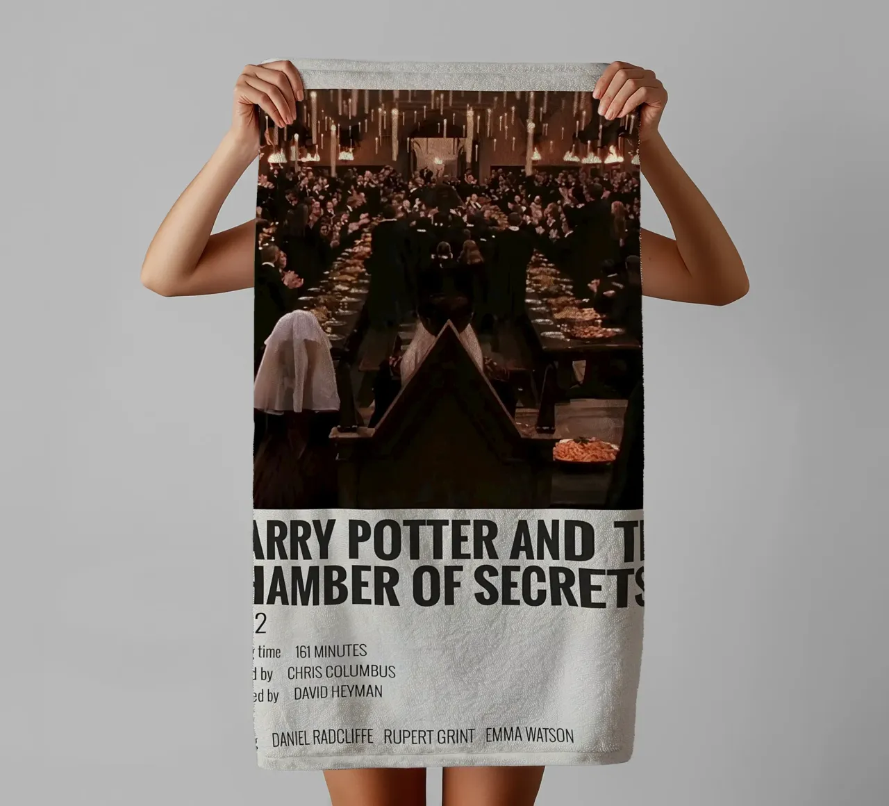 HARRY POTTER AND THE CHAMBER OF SECRETS 2002 asciugamano da bagno da MVFminimalist