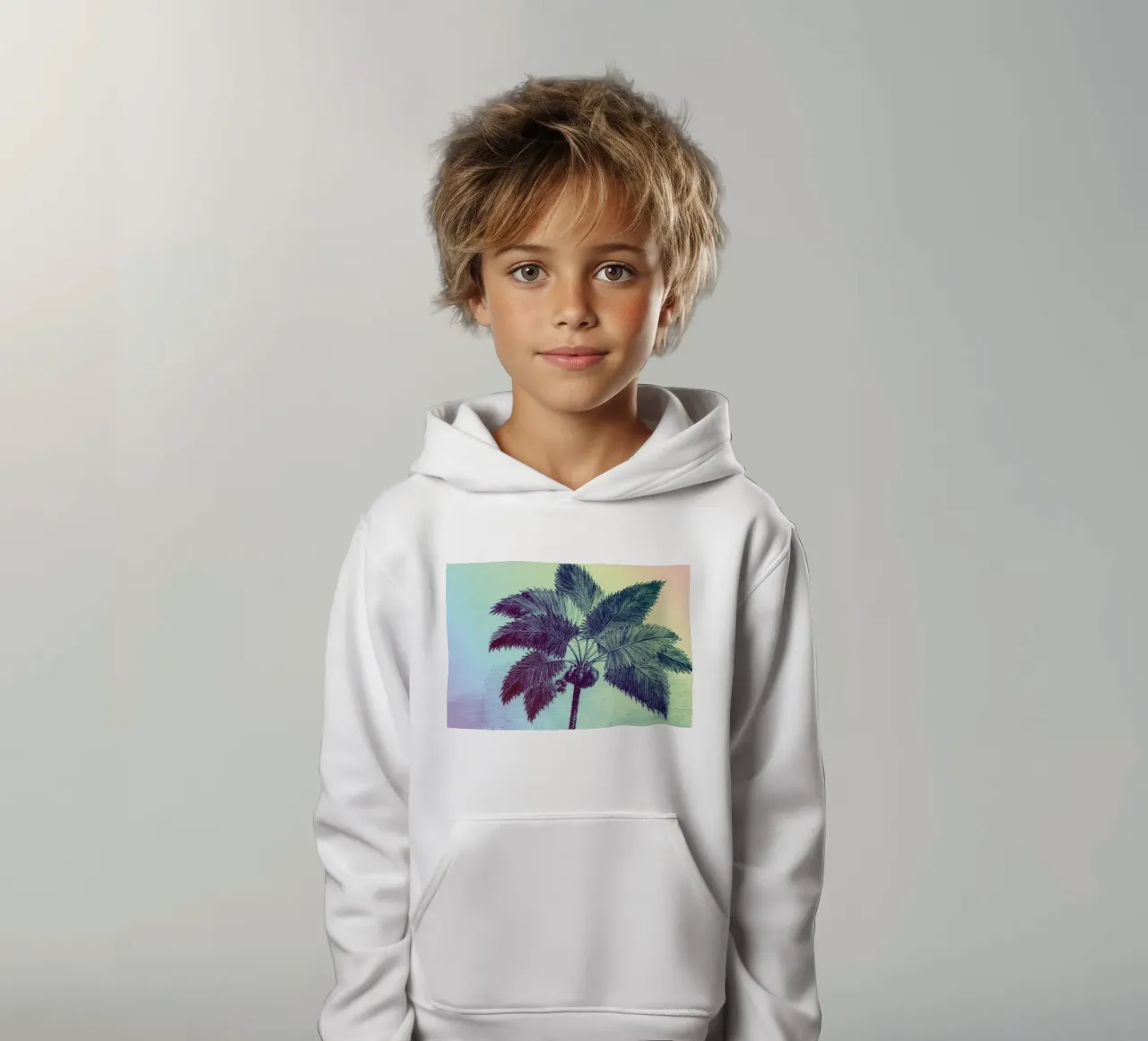 Palm Pop: II | Press Play Art Print Remix sudadera con capucha para niño de Press Play Art Prints