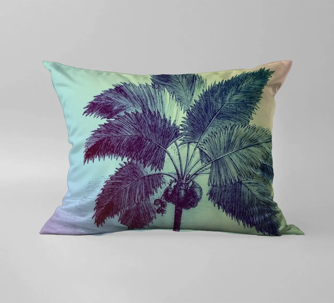 Palm Pop: II | Press Play Art Print Remix decorative cushion by Press Play Art Prints