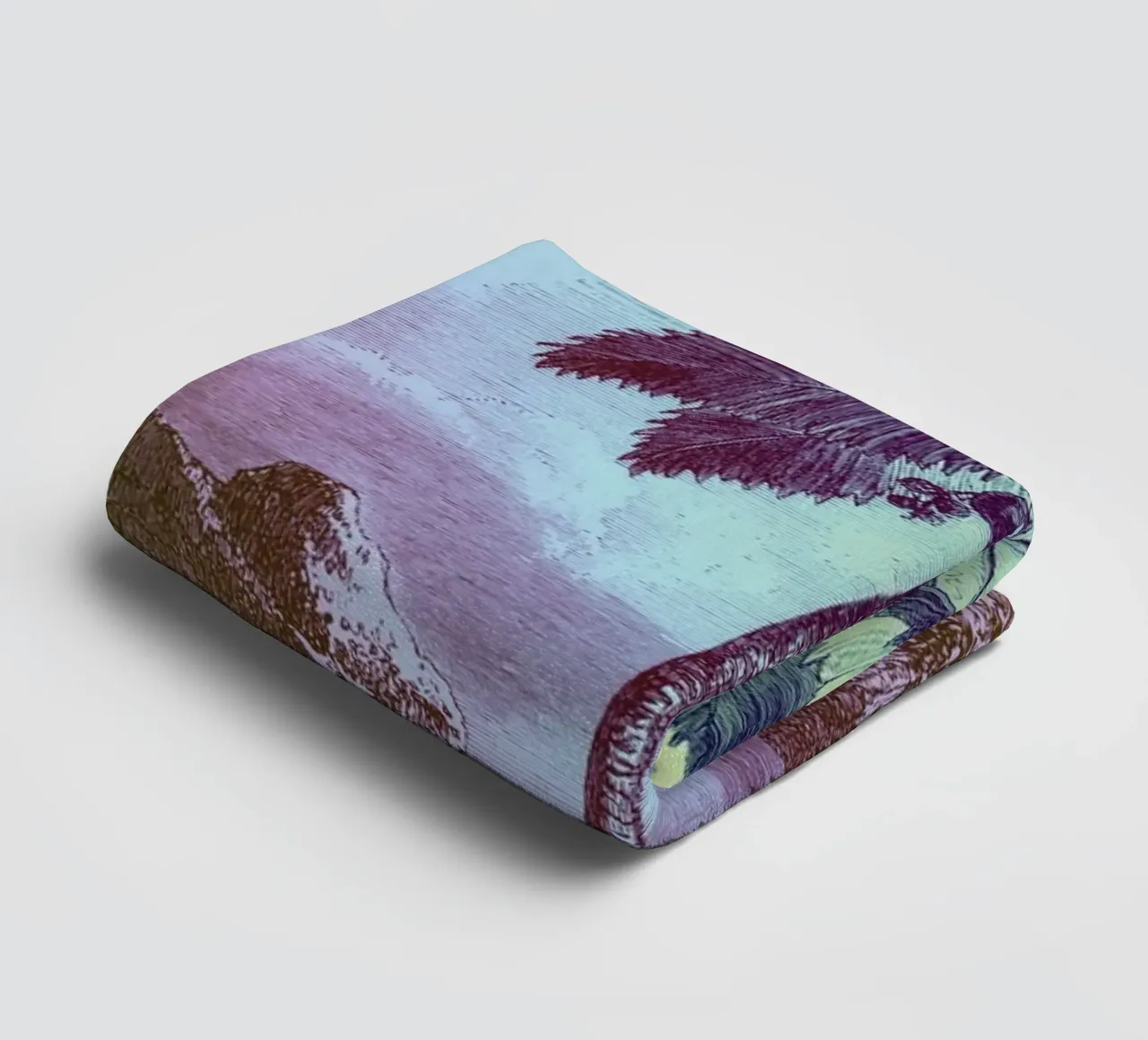 Palm Pop: II | Press Play Art Print Remix toalla de baño de Press Play Art Prints