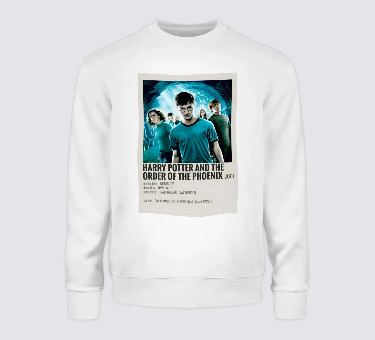 HARRY POTTER AND THE ORDER OF THE PHOENIX 2001 felpa da MVFminimalist