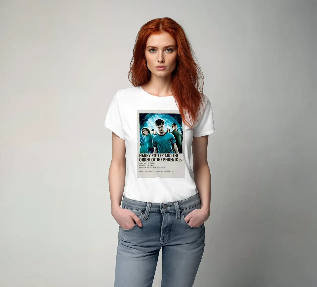 HARRY POTTER AND THE ORDER OF THE PHOENIX 2001 t-shirt da MVFminimalist