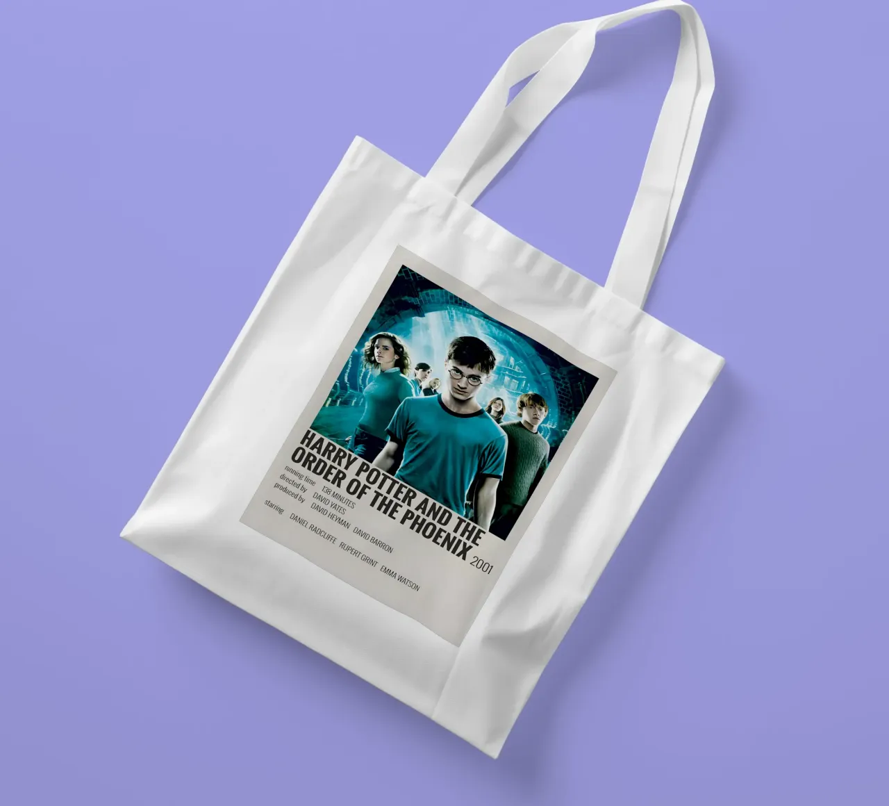 HARRY POTTER AND THE ORDER OF THE PHOENIX 2001 borsa in juta da MVFminimalist