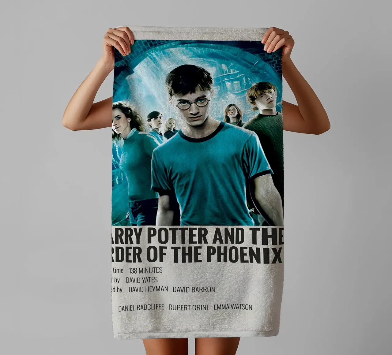 HARRY POTTER AND THE ORDER OF THE PHOENIX 2001 asciugamano da bagno da MVFminimalist
