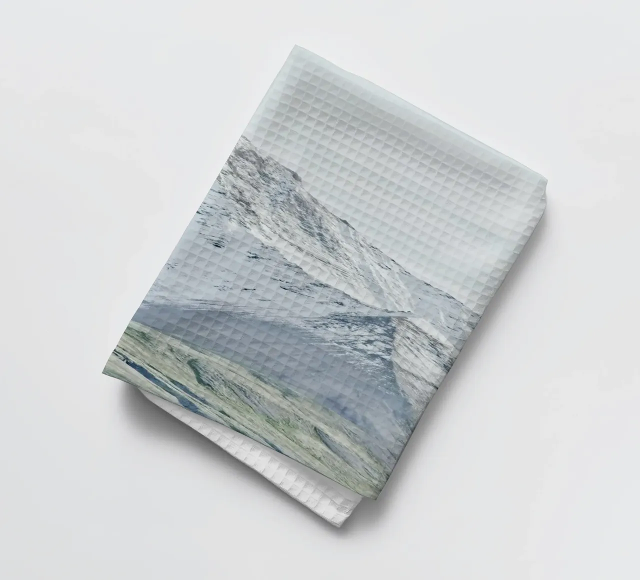 Islande Montagne de neige torchon de KISSA STUDIO