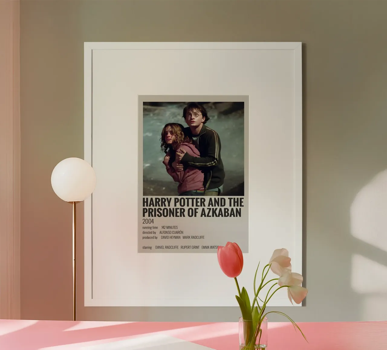 HARRY POTTER AND THE PRISONER OF AZKABAN 2004 carta hahnemühle da MVFminimalist