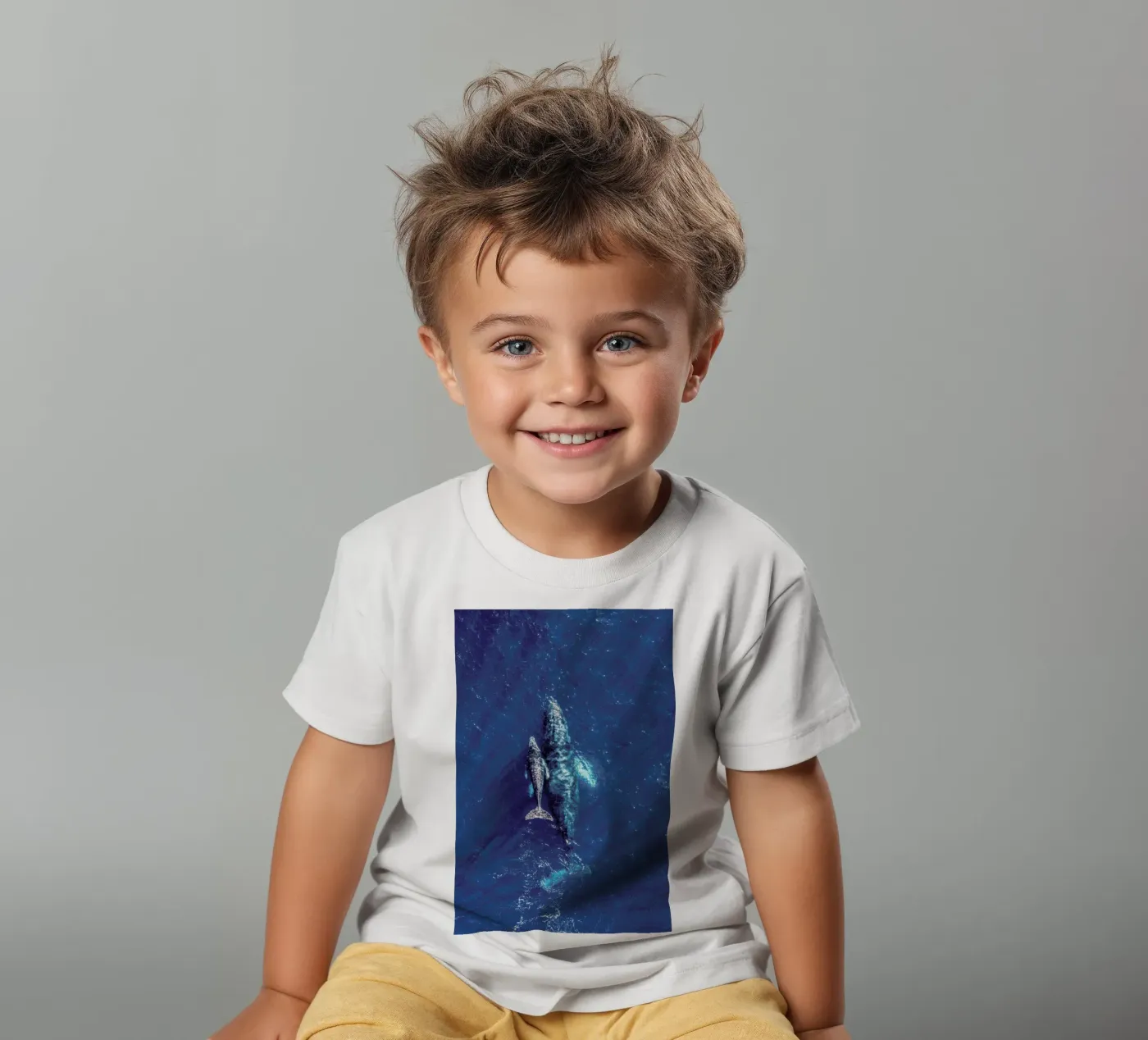 Blue t-shirt bambini da ROBERTO H