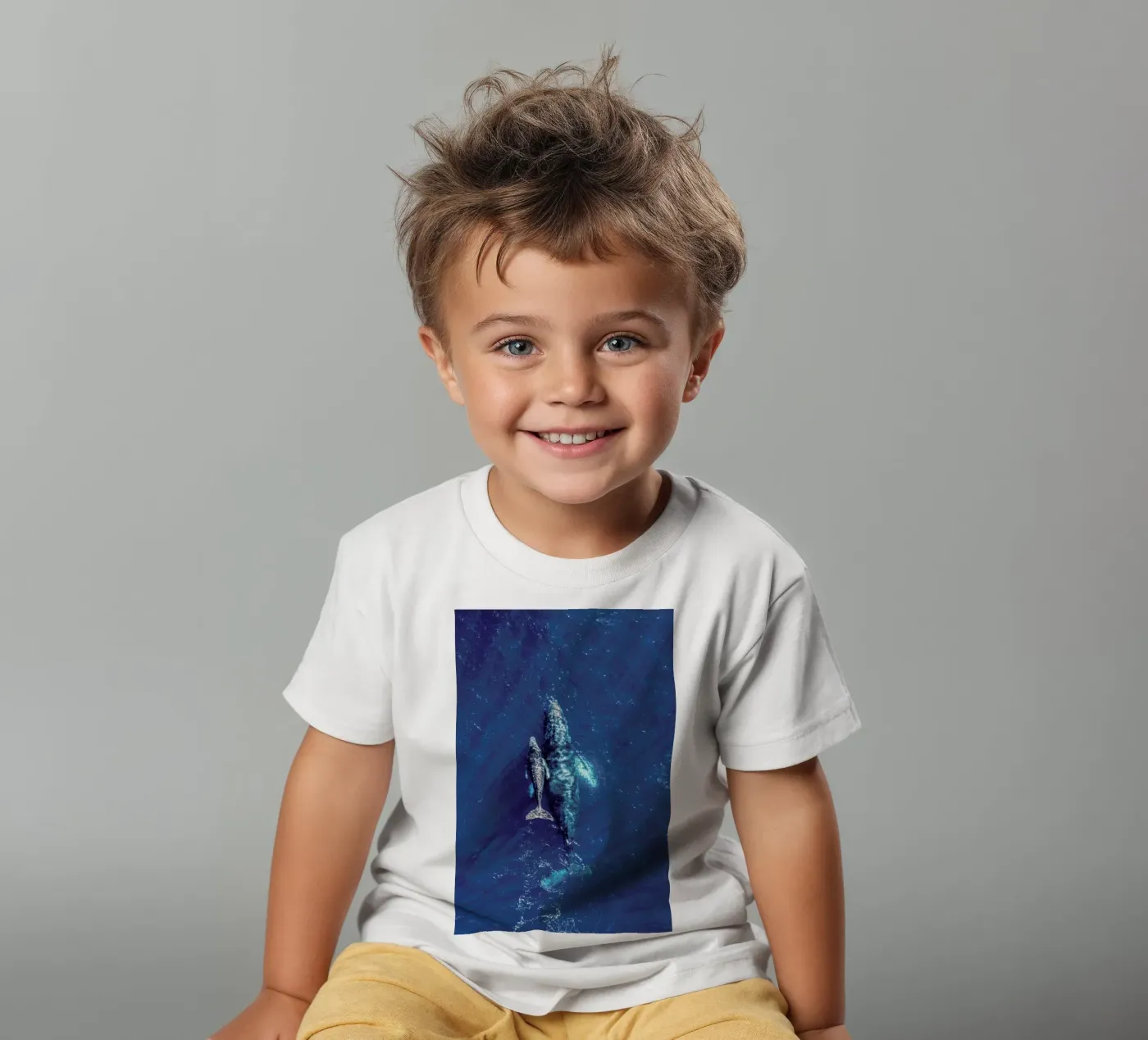 Blue t-shirt bambini da ROBERTO H