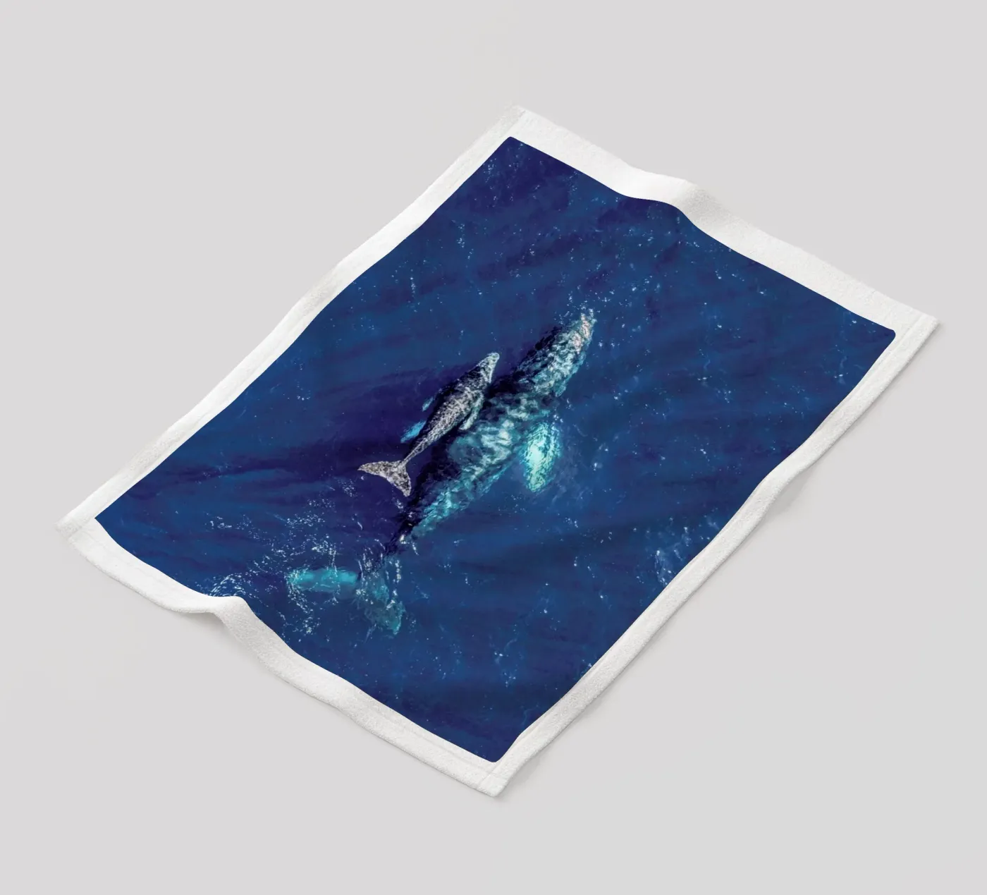 Blue fleecedeken van ROBERTO H