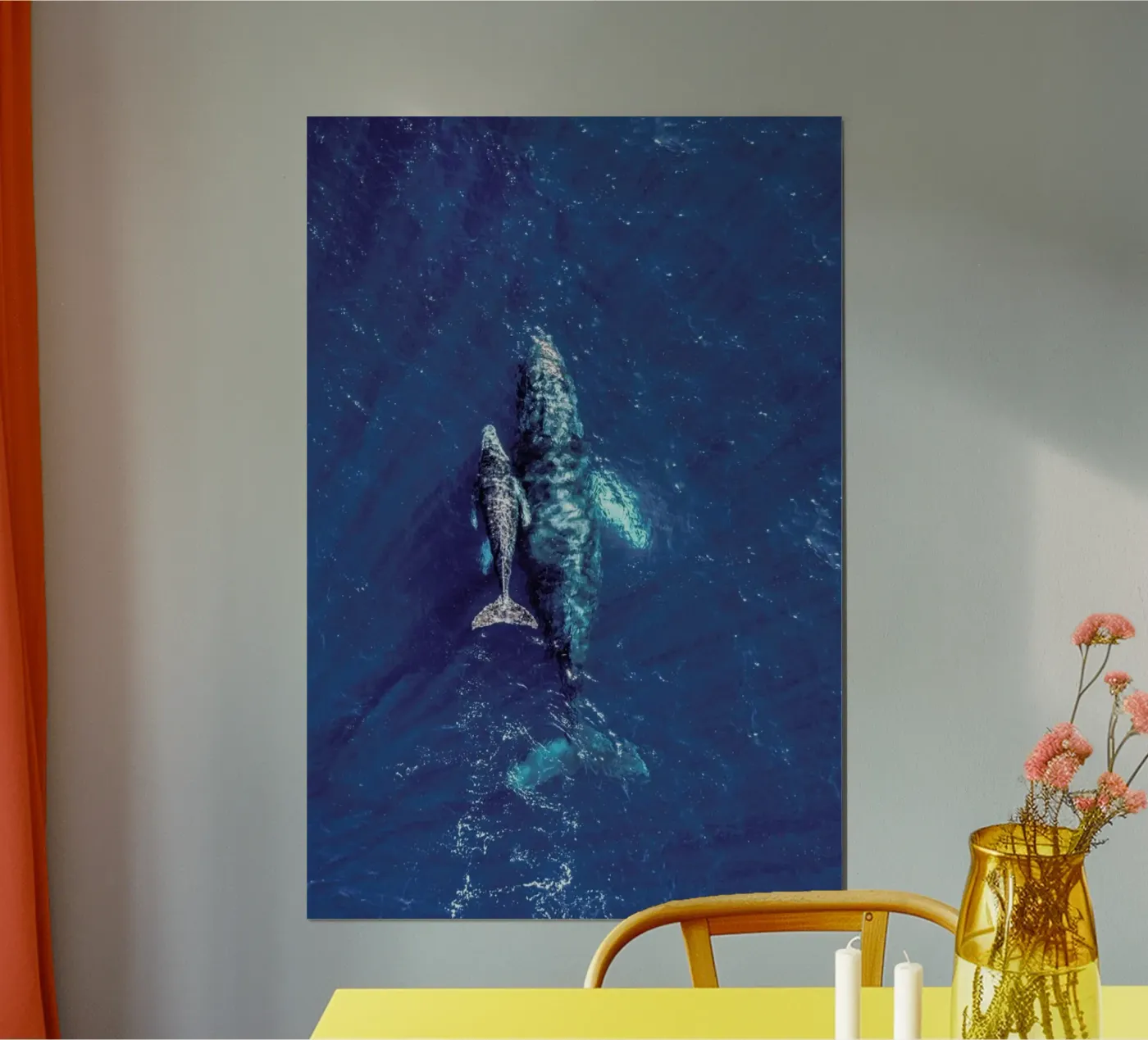 Blue poster da ROBERTO H