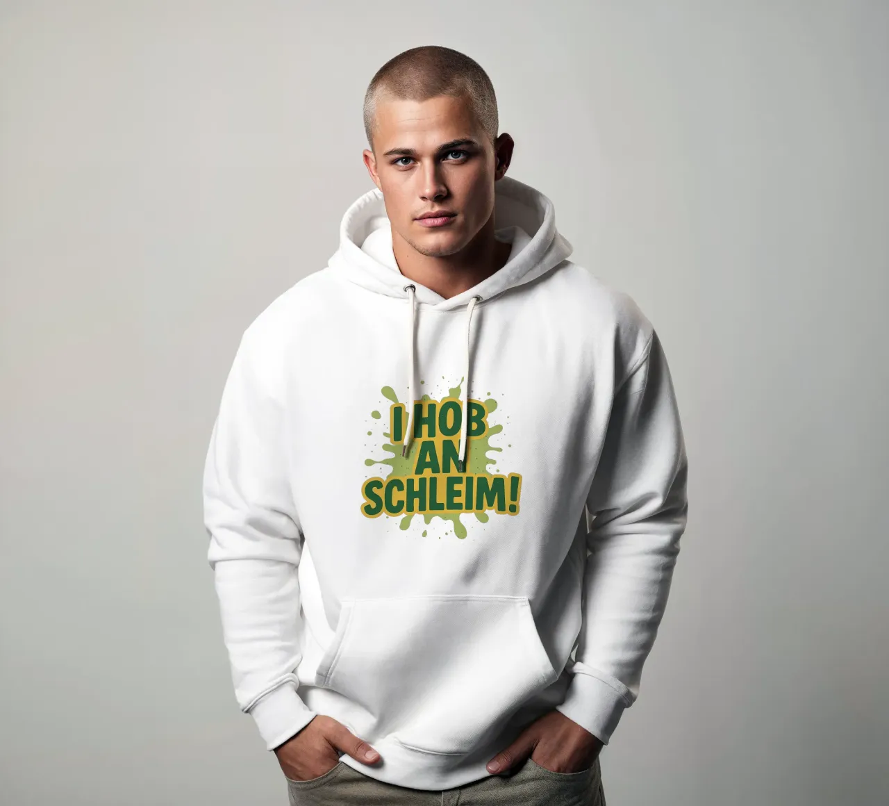 I HOB AN SCHLEIM! sudadera con capucha de Vintage Van Gogh