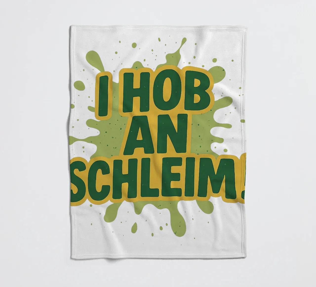 I HOB AN SCHLEIM! coperta in pile da Vintage Van Gogh