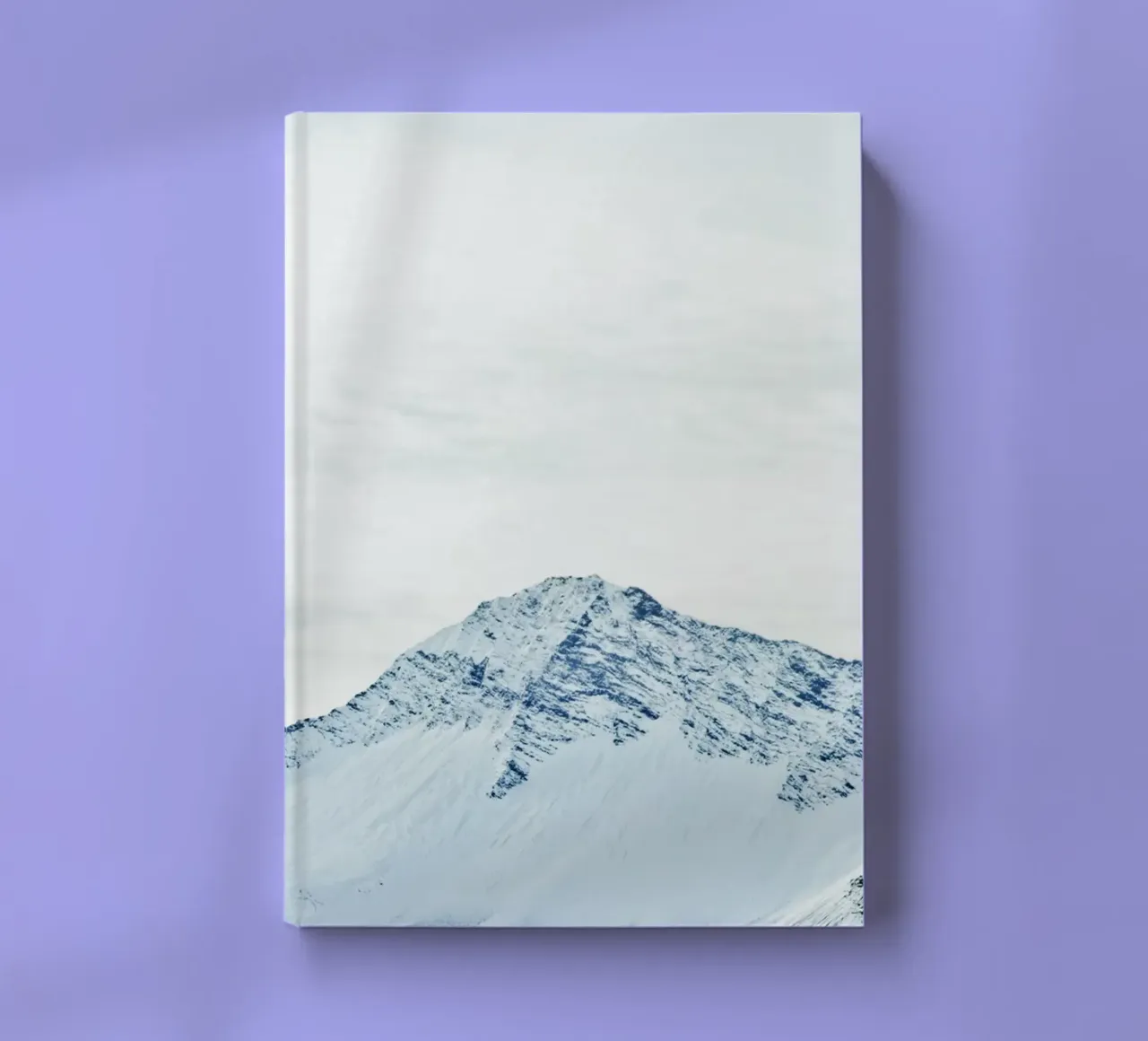 Island Schnee Berggipfel Notizbuch von KISSA STUDIO