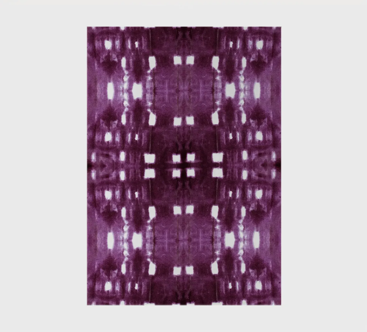 Borgogna Shibori City diario da Nina May Design Studio
