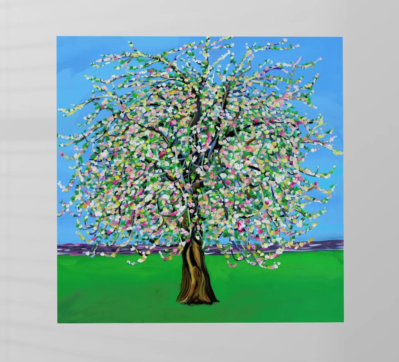 Apple Blossom pellicola backlit da Alice Straker