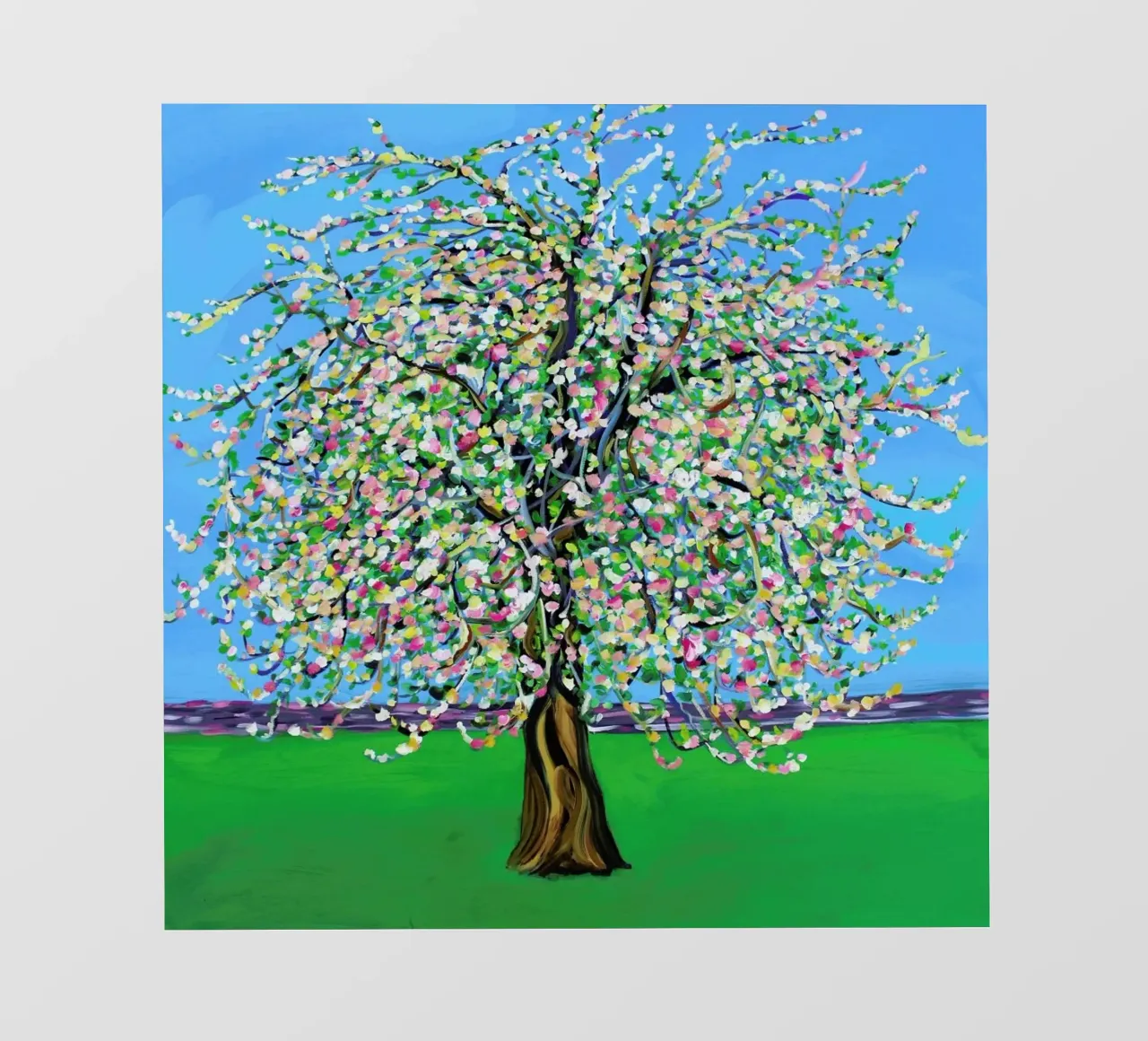 Apple Blossom pellicola backlit da Alice Straker