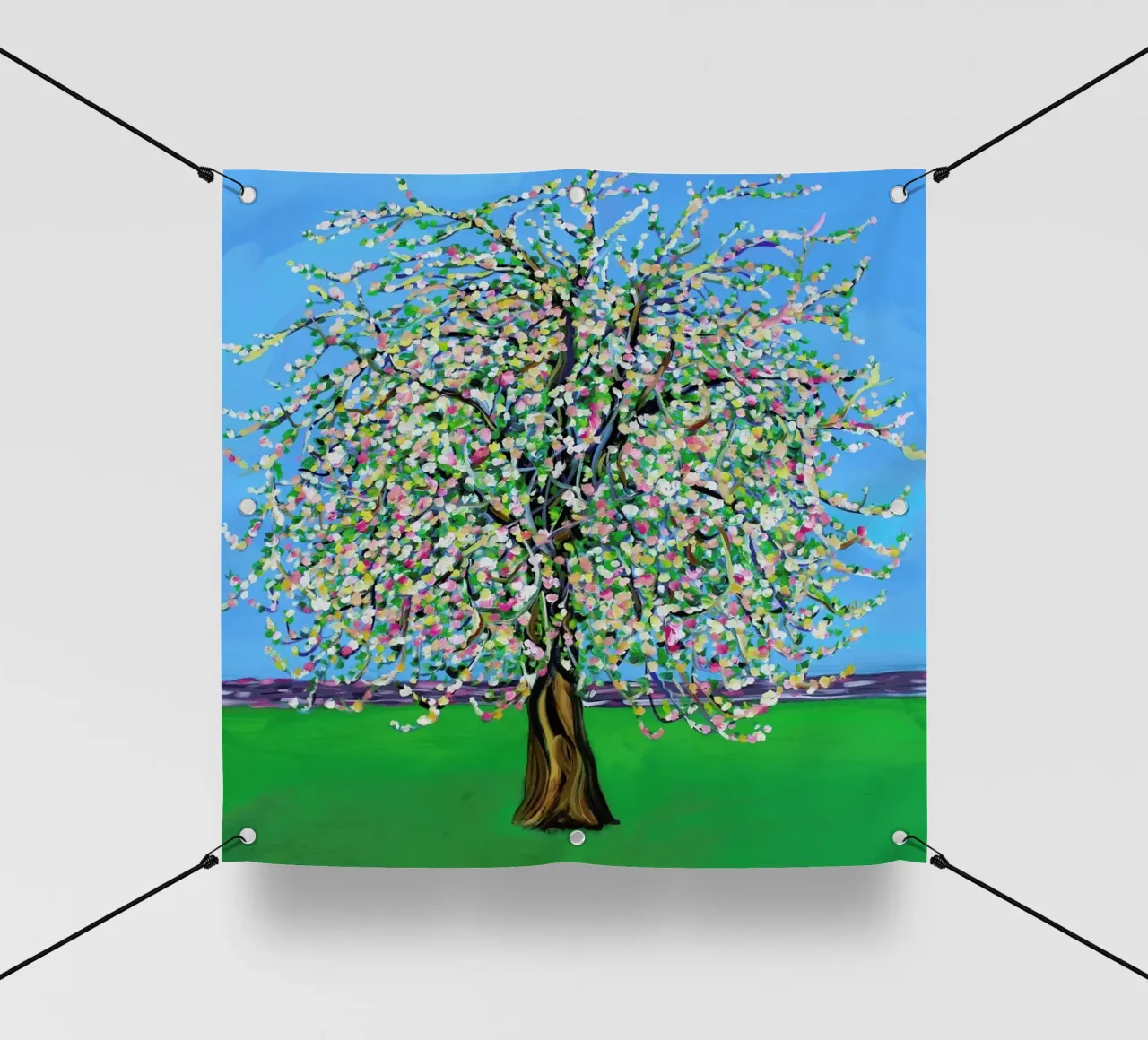 Apple Blossom telo in pvc da Alice Straker