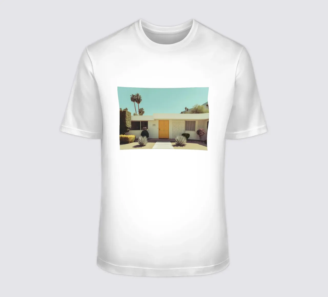 Atmosfera retrò a Palm Springs t-shirt da Carinaprint