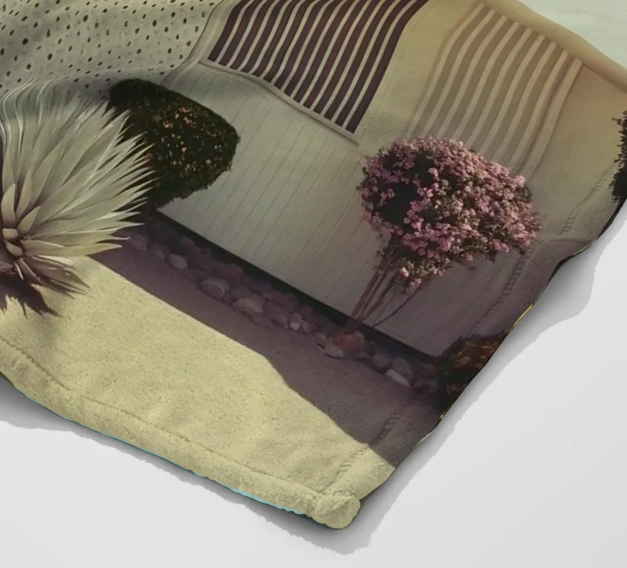 Atmosfera retrò a Palm Springs coperta in pile da Carinaprint