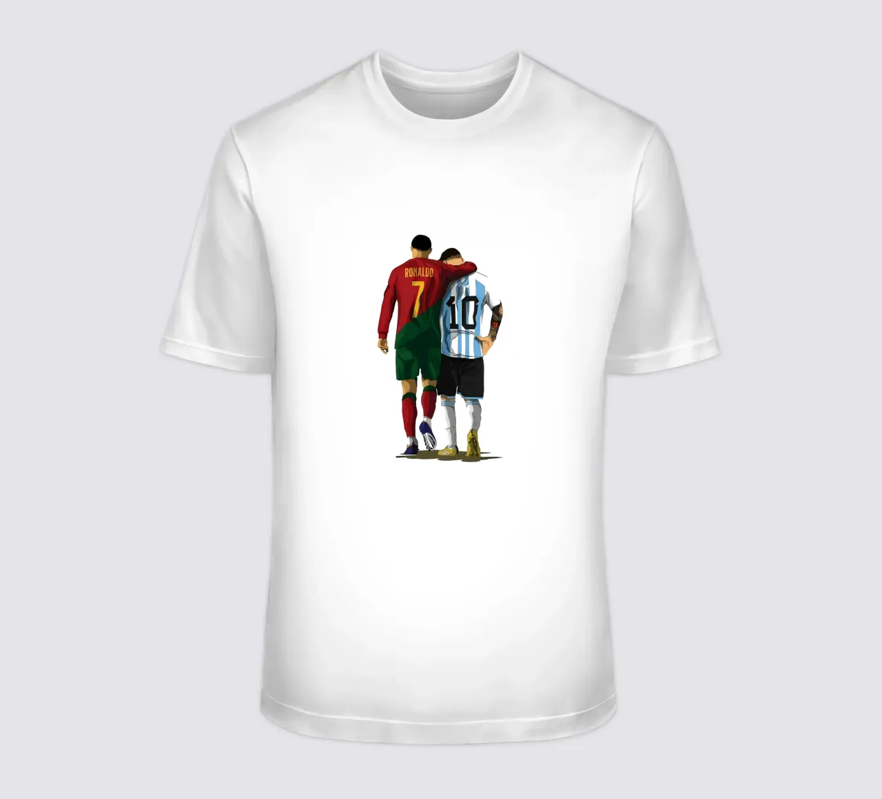 Ronaldo & Messi t-shirt da NextPixel