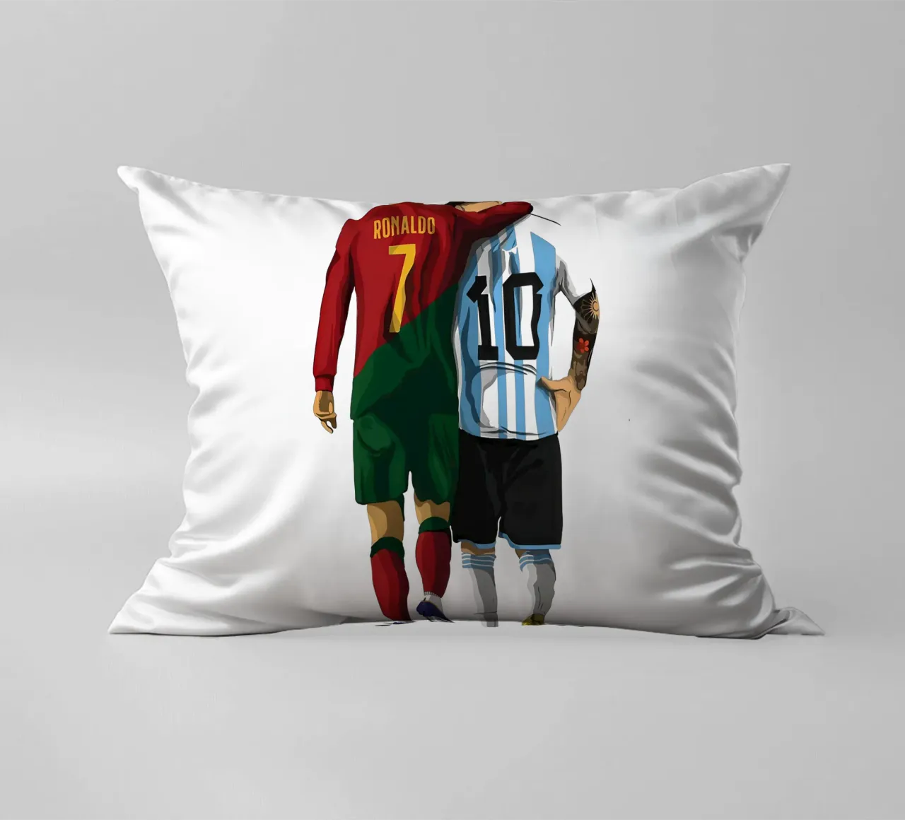 Ronaldo & Messi cuscino da NextPixel