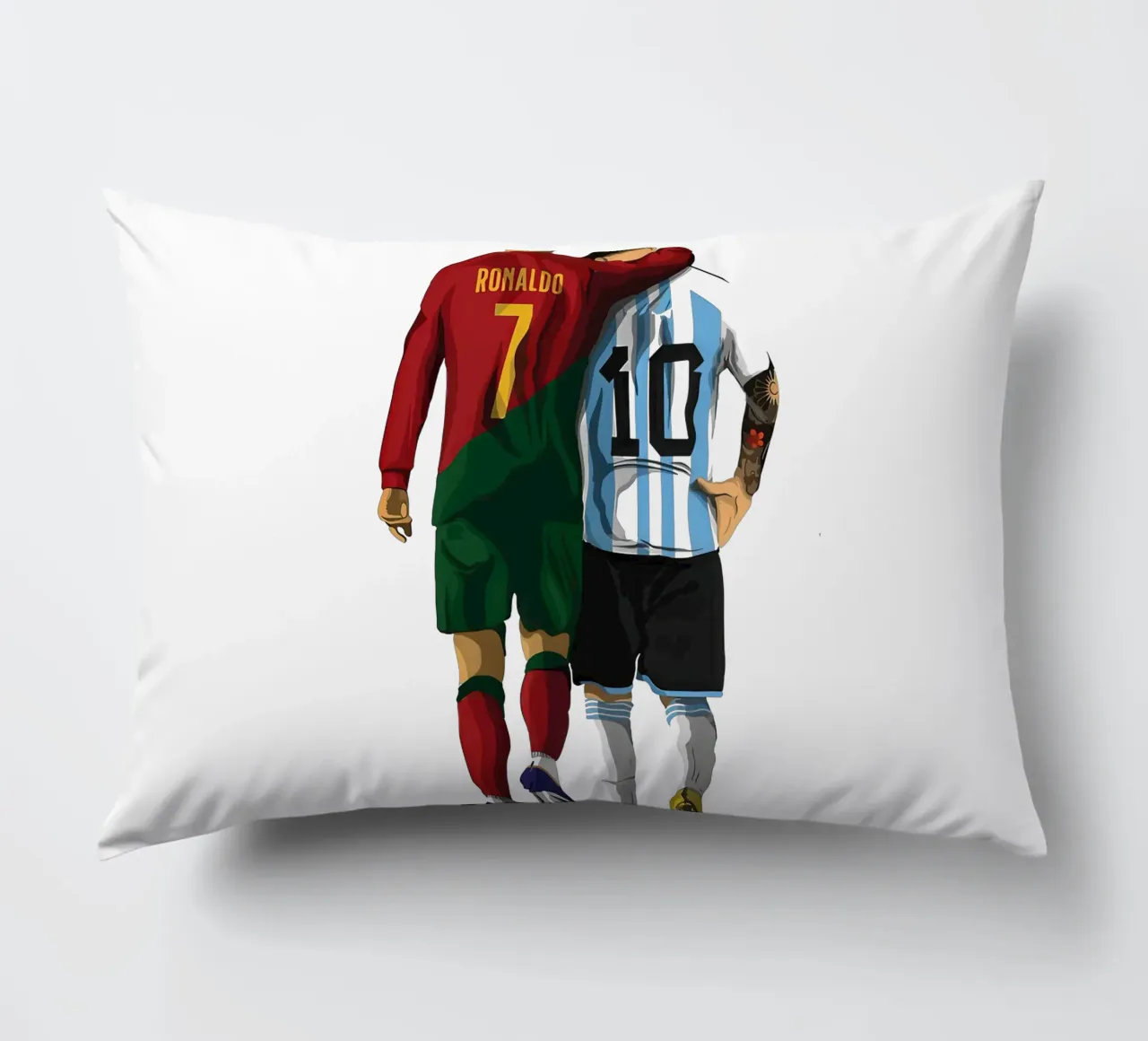 Ronaldo & Messi cuscino da NextPixel