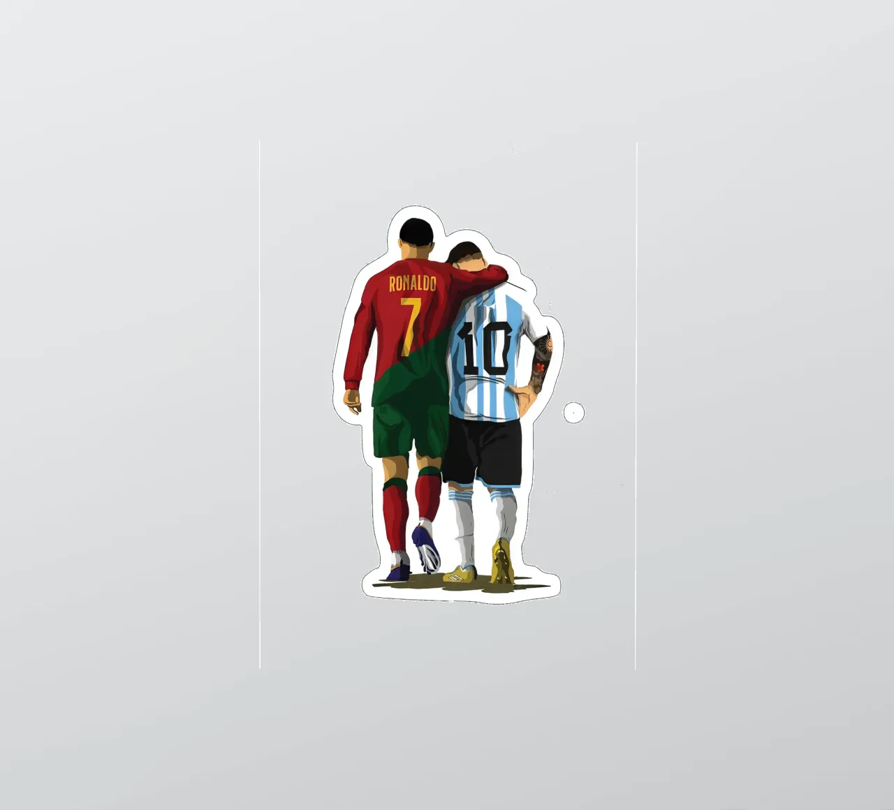 Ronaldo & Messi Sticker von NextPixel