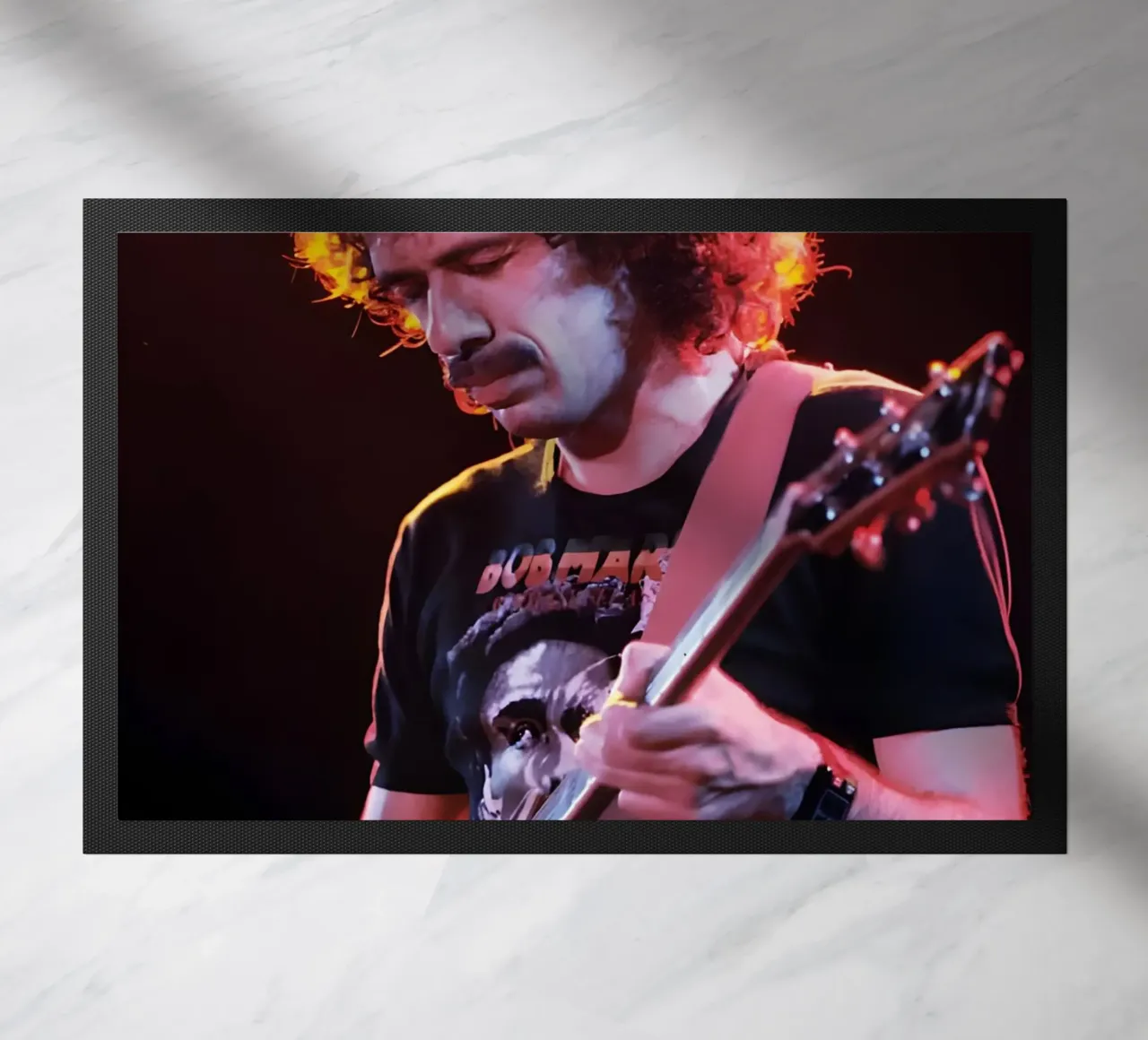 Carlos Santana zerbino da Low poly art