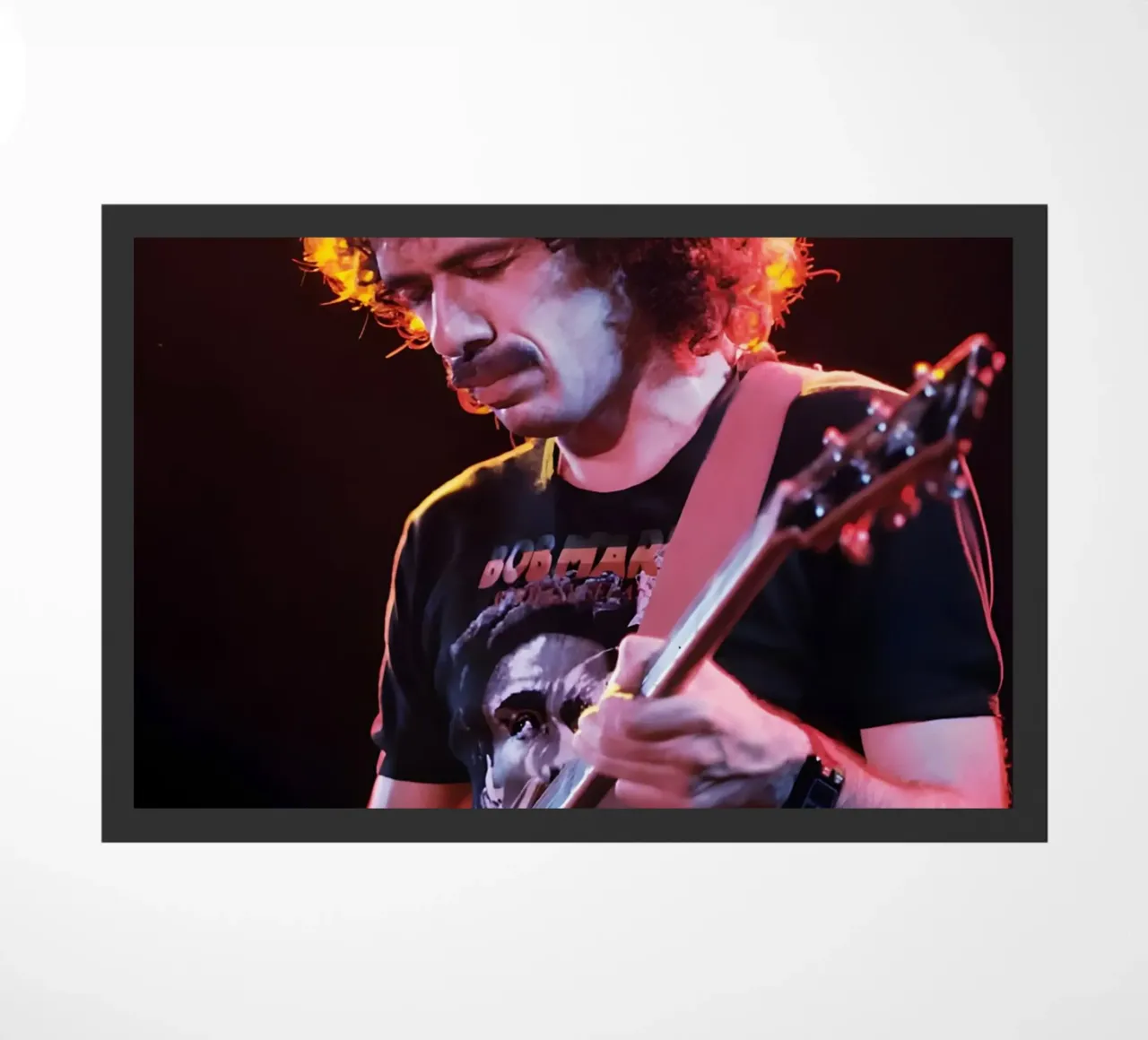 Carlos Santana zerbino da Low poly art