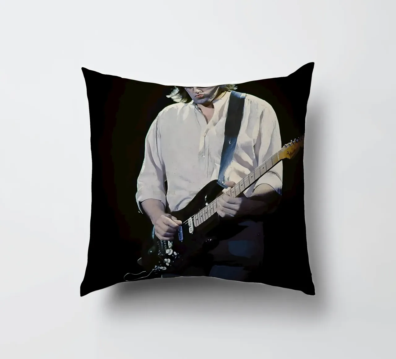 David Gilmour cuscino da Low poly art