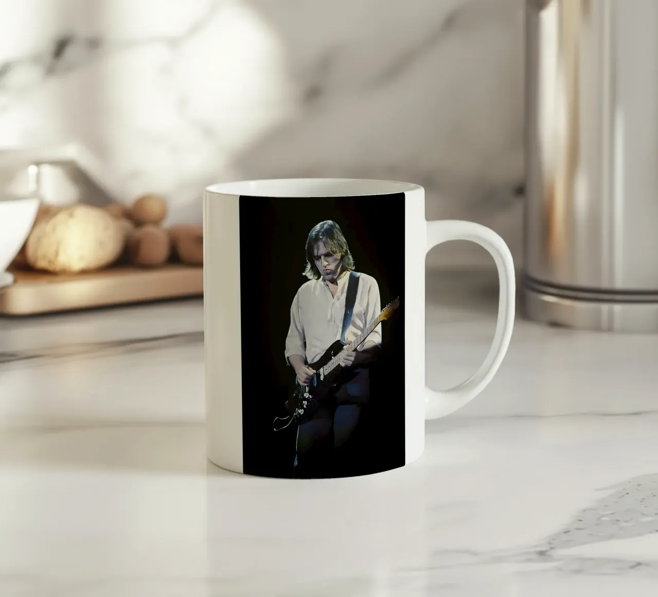 David Gilmour tazza in ceramica da Low poly art