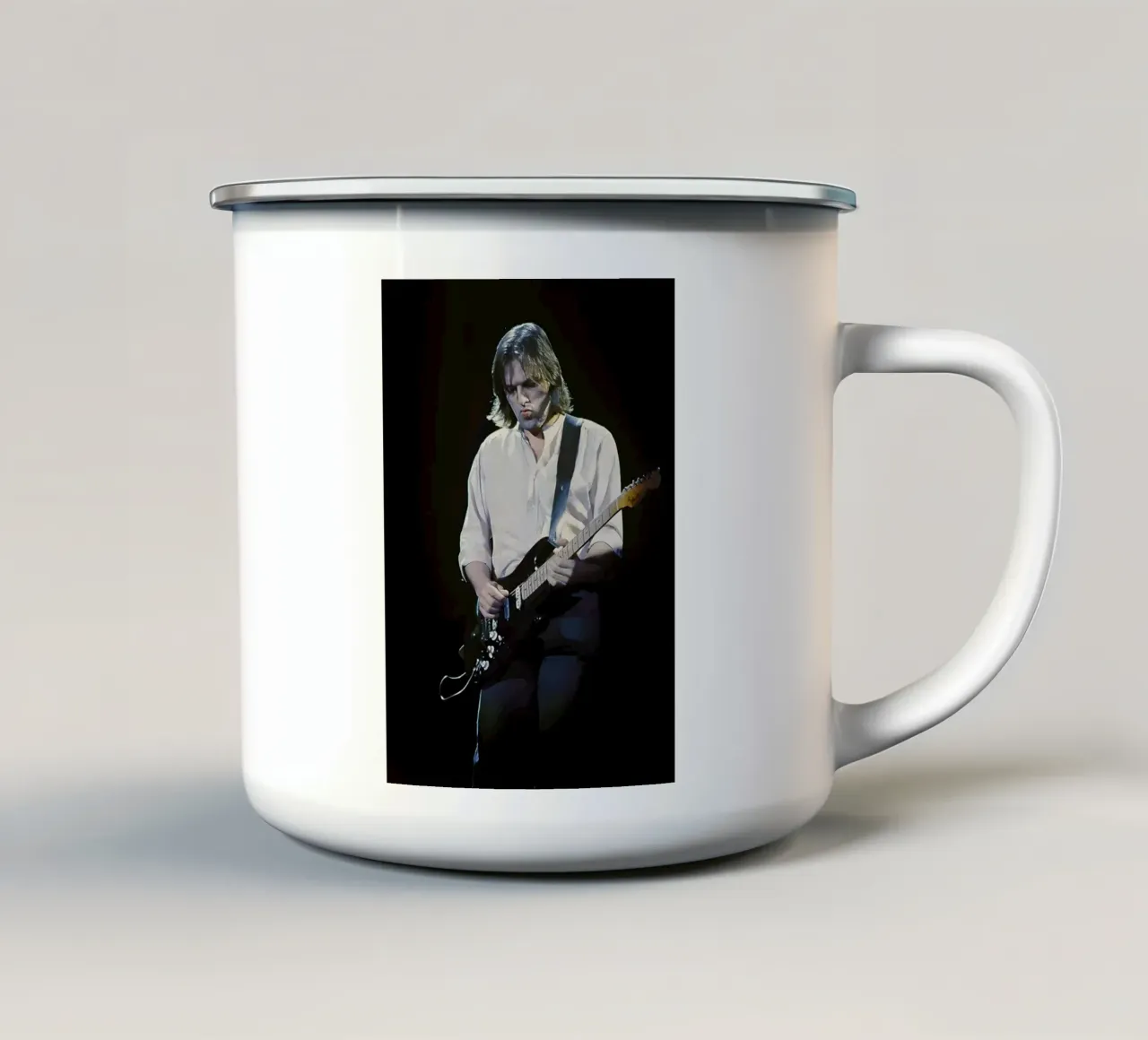 David Gilmour tazza in smalto da Low poly art