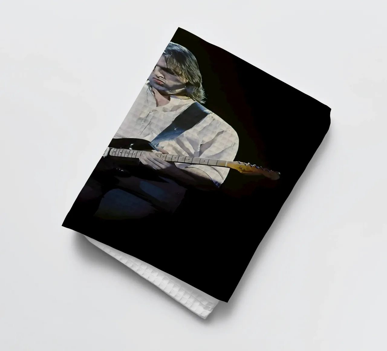 David Gilmour canovaccio da cucina da Low poly art