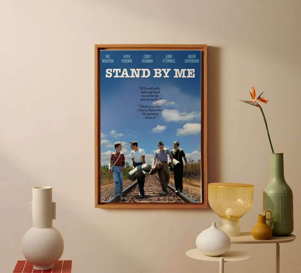 Stand by Me canvas met Baklijst van Attaboy Dsgn