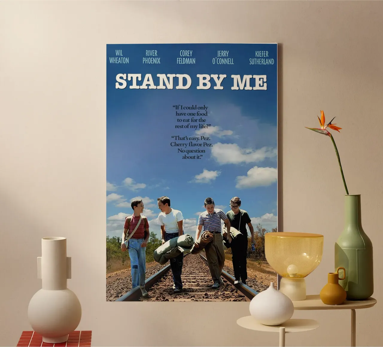 Stand by Me canvas met Baklijst van Attaboy Dsgn