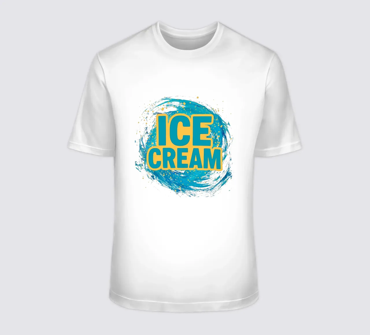 ICE CREAM t-shirt da Vintage Van Gogh