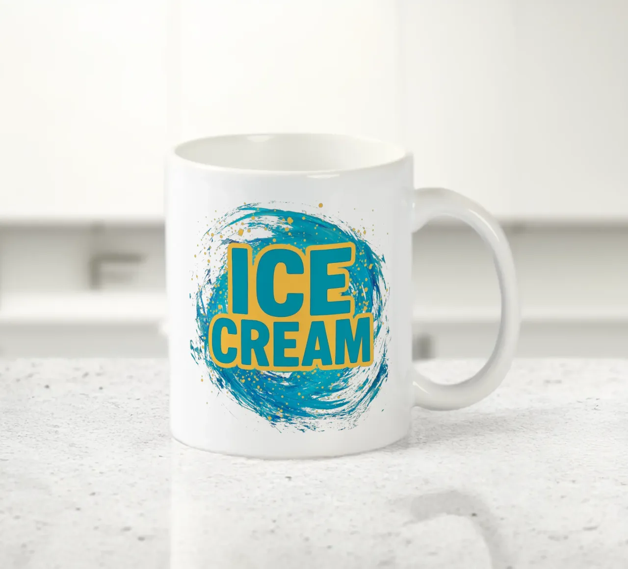 ICE CREAM tazza in ceramica da Vintage Van Gogh