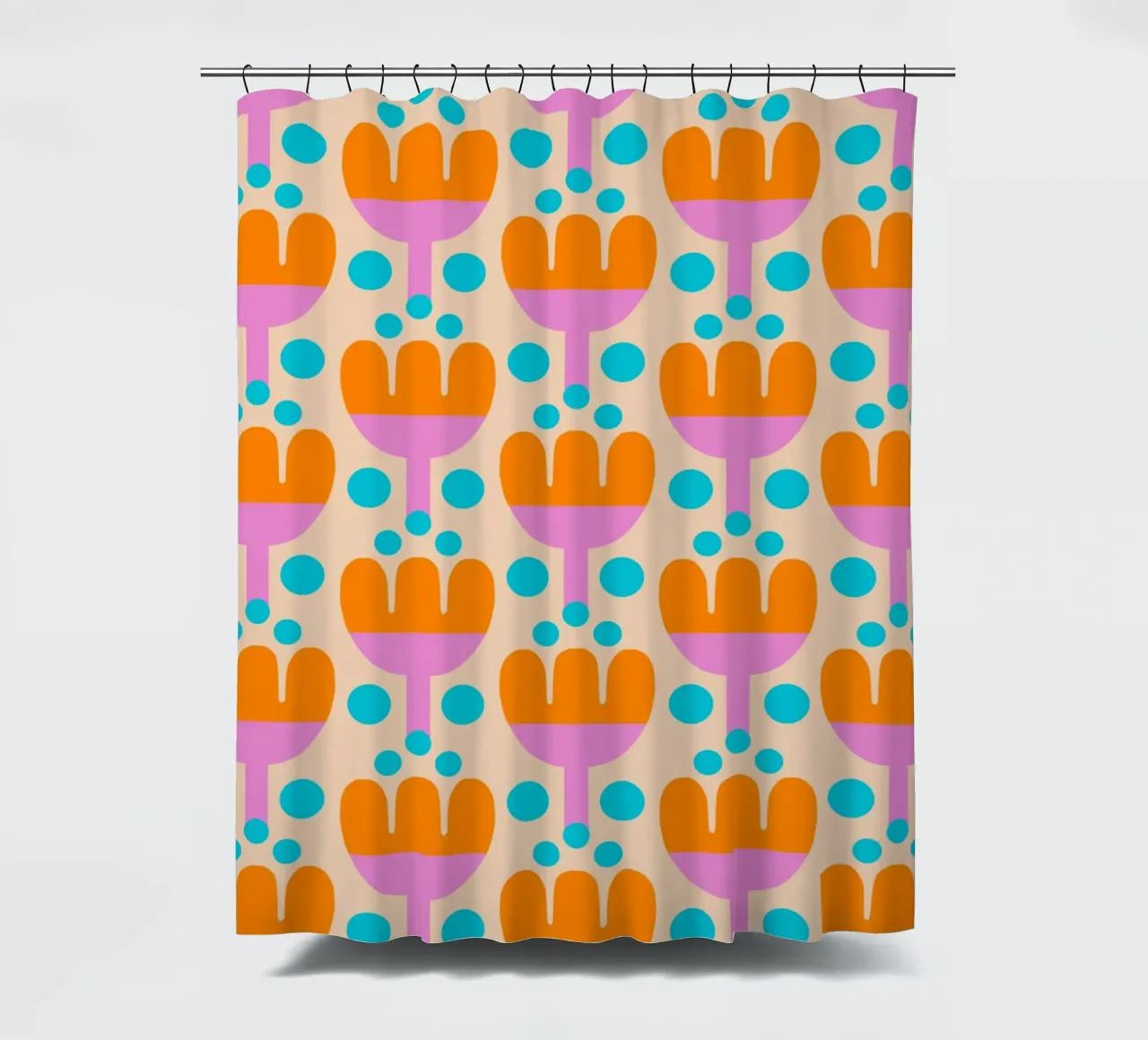 beet shower curtain by fummelhummel