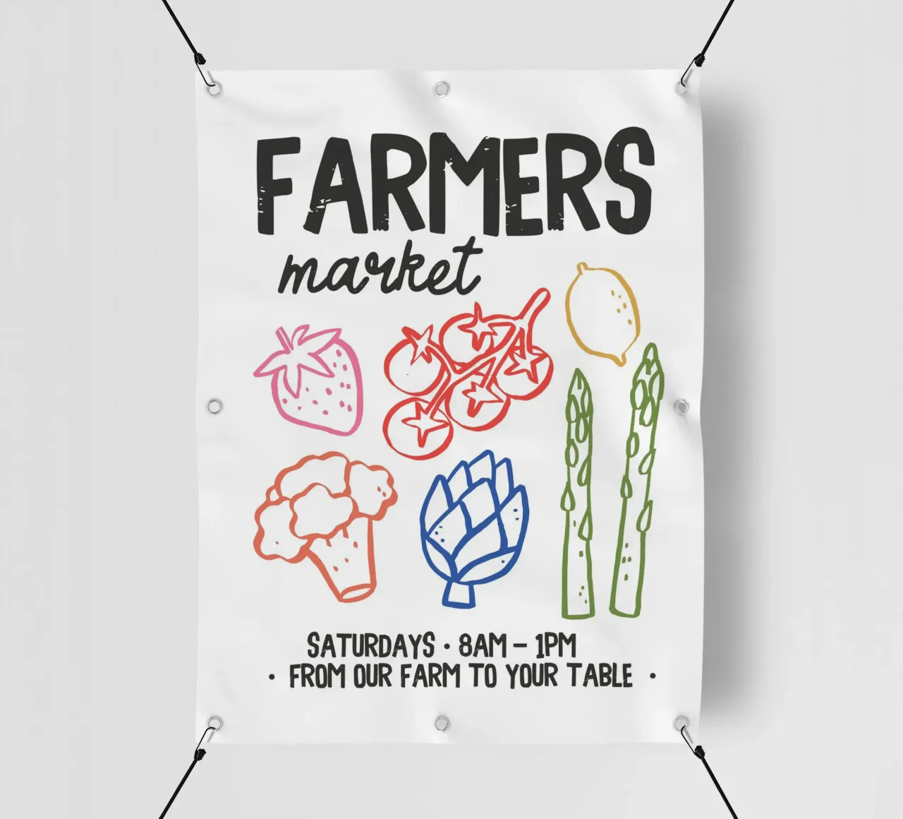 From Our Farm to Your Table telo in pvc da ramosashop